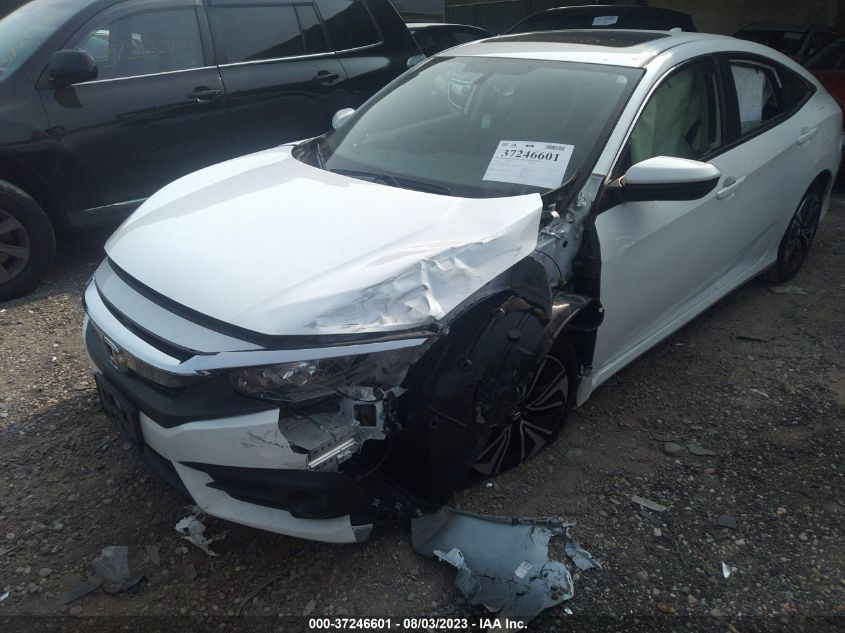2018 HONDA CIVIC SEDAN EX-L - JHMFC1F72JX023721