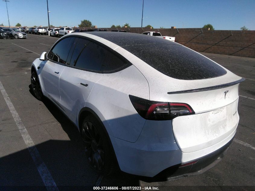 2022 TESLA MODEL Y PERFORMANCE - 7SAYGDEF3NF397332