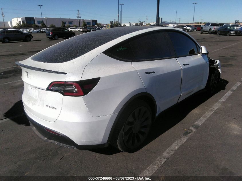 2022 TESLA MODEL Y PERFORMANCE - 7SAYGDEF3NF397332