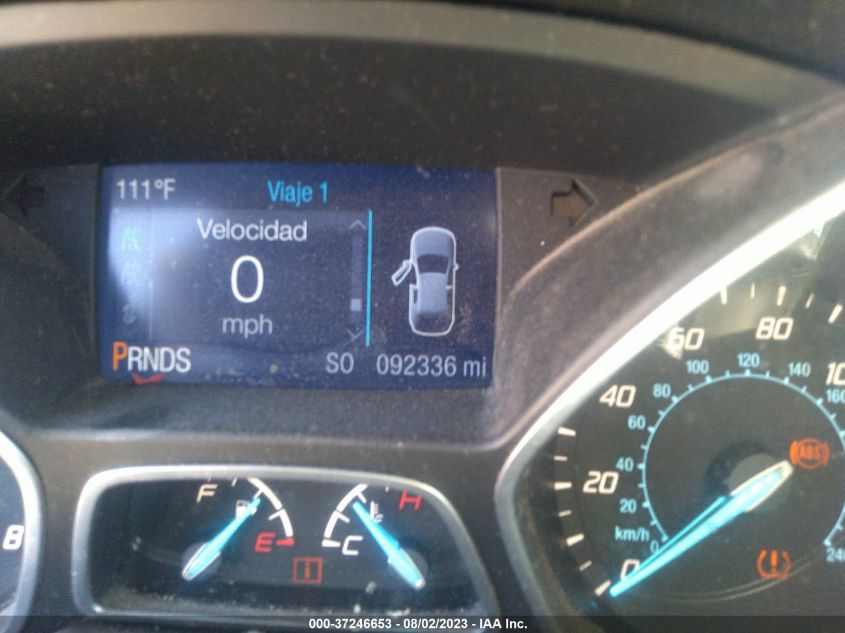 2015 FORD ESCAPE SE - 1FMCU0G72FUB49740