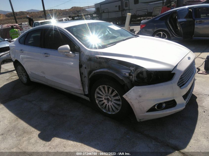 2014 FORD FUSION ENERGI TITANIUM - 3FA6P0SU9ER212236