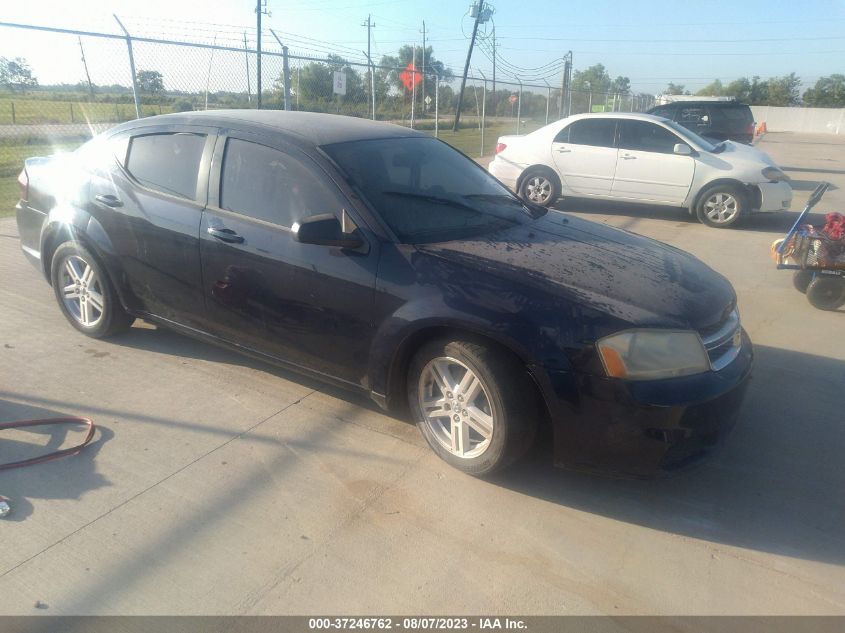 2013 DODGE AVENGER SE V6 - 1C3CDZAG6DN756186
