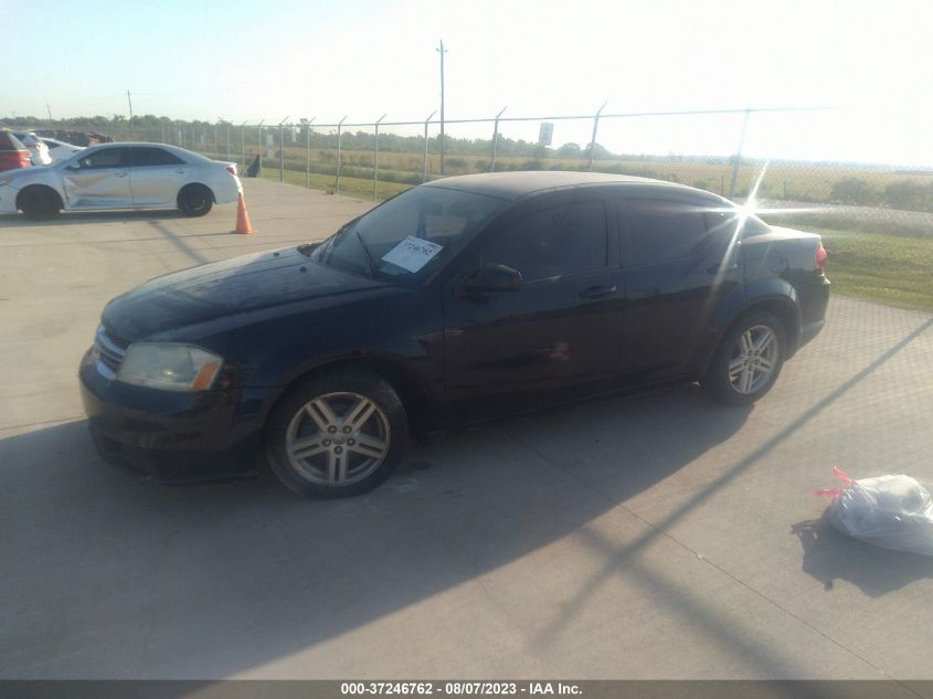 2013 DODGE AVENGER SE V6 - 1C3CDZAG6DN756186