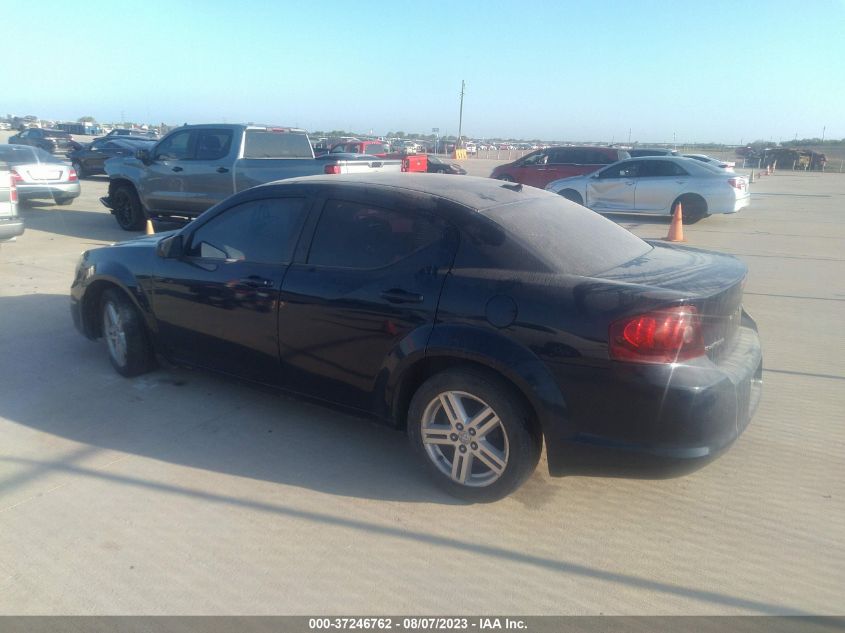 2013 DODGE AVENGER SE V6 - 1C3CDZAG6DN756186