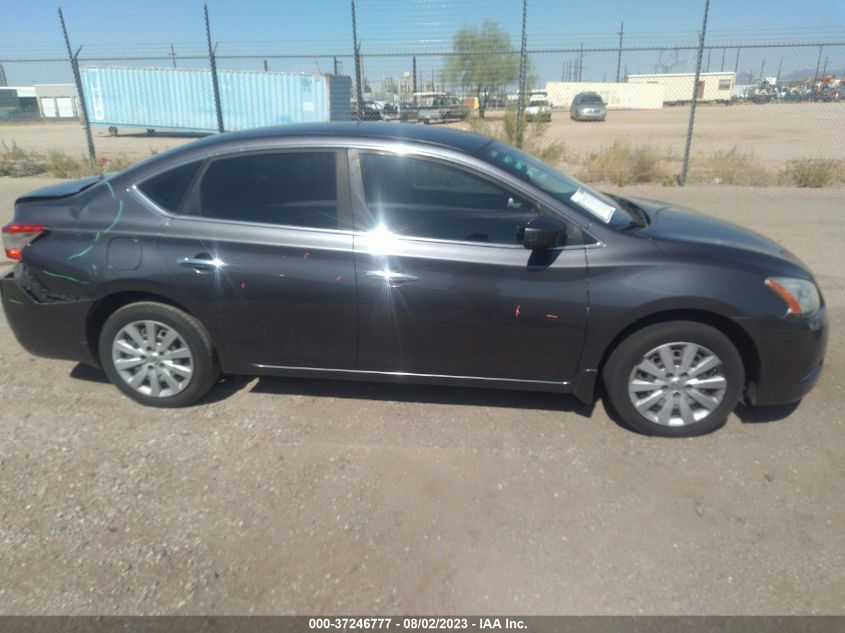 2014 NISSAN SENTRA S/FE+ S/SV/FE+ SV/SR/SL - 3N1AB7APXEL671420