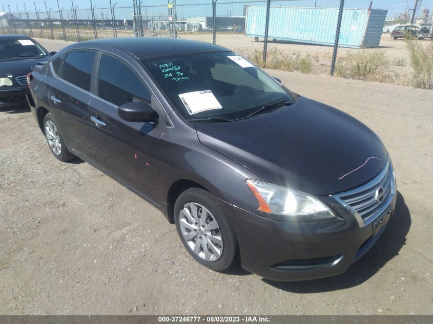 2014 NISSAN SENTRA S/FE+ S/SV/FE+ SV/SR/SL - 3N1AB7APXEL671420