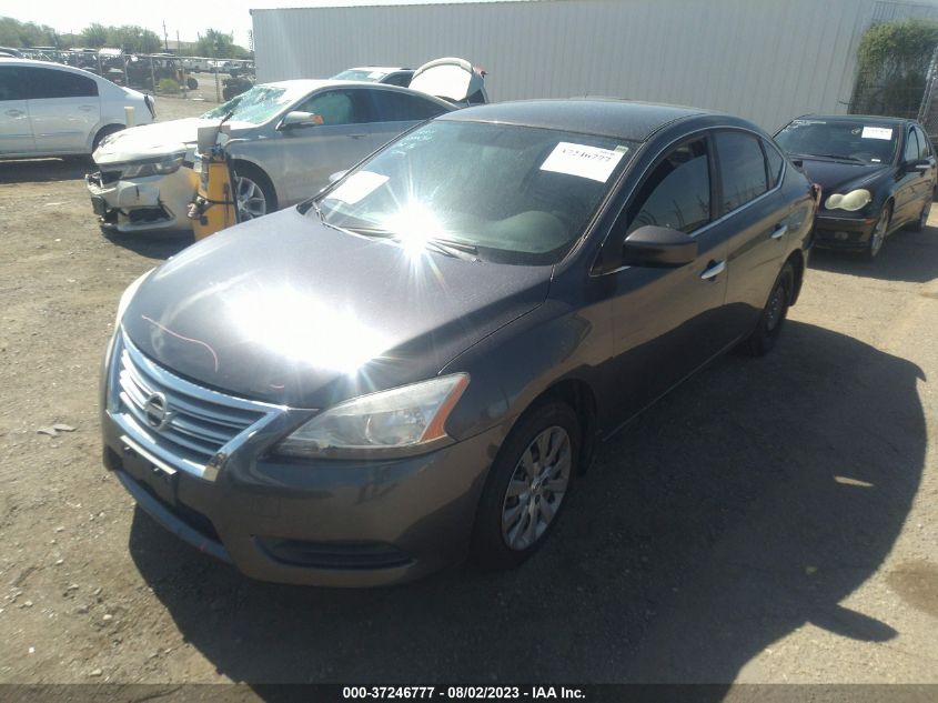 2014 NISSAN SENTRA S/FE+ S/SV/FE+ SV/SR/SL - 3N1AB7APXEL671420