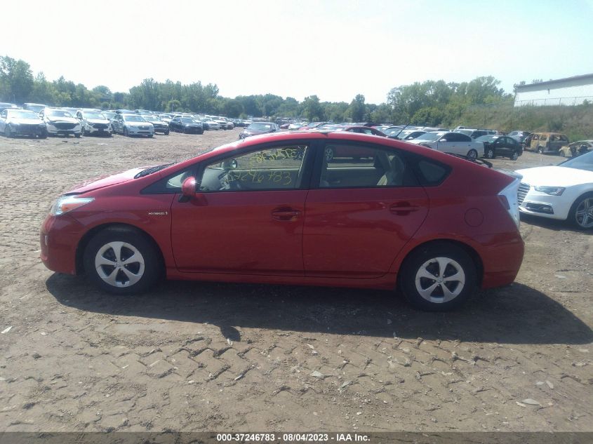 2013 TOYOTA PRIUS ONE/TWO/THREE/FOUR/FIVE - JTDKN3DU3D1620026