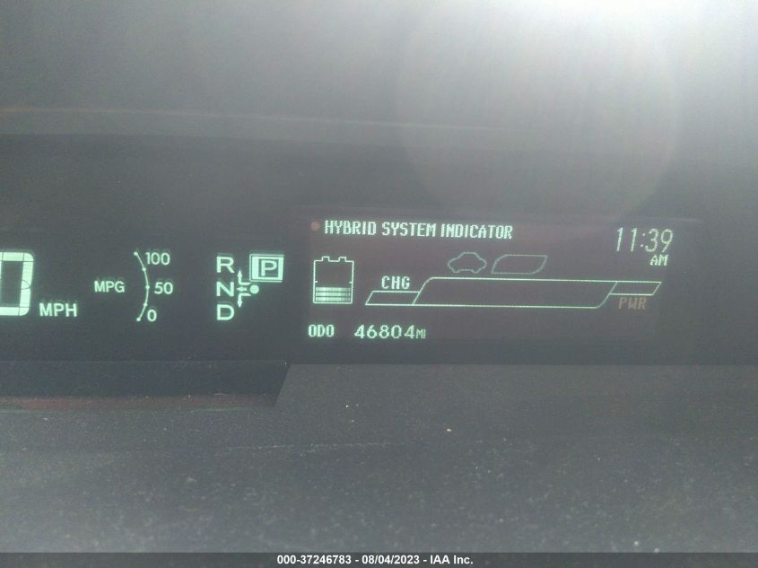 2013 TOYOTA PRIUS ONE/TWO/THREE/FOUR/FIVE - JTDKN3DU3D1620026