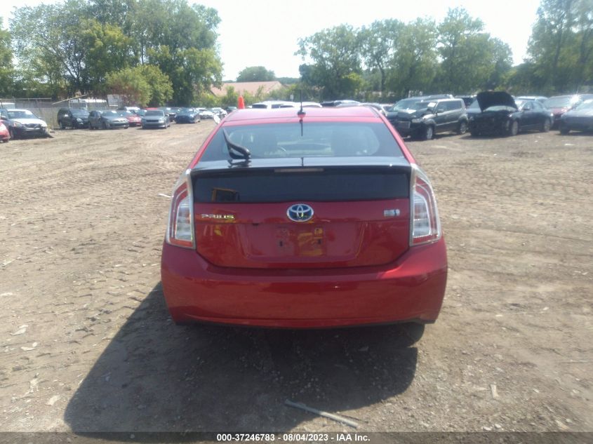 2013 TOYOTA PRIUS ONE/TWO/THREE/FOUR/FIVE - JTDKN3DU3D1620026