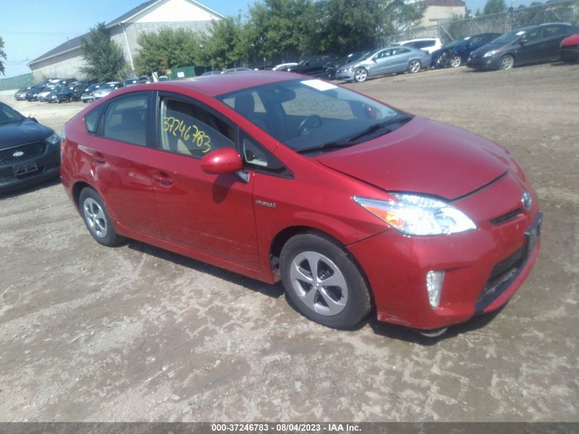 2013 TOYOTA PRIUS ONE/TWO/THREE/FOUR/FIVE - JTDKN3DU3D1620026