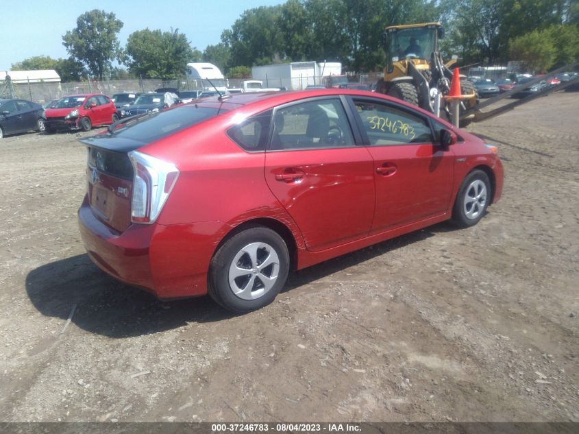 2013 TOYOTA PRIUS ONE/TWO/THREE/FOUR/FIVE - JTDKN3DU3D1620026