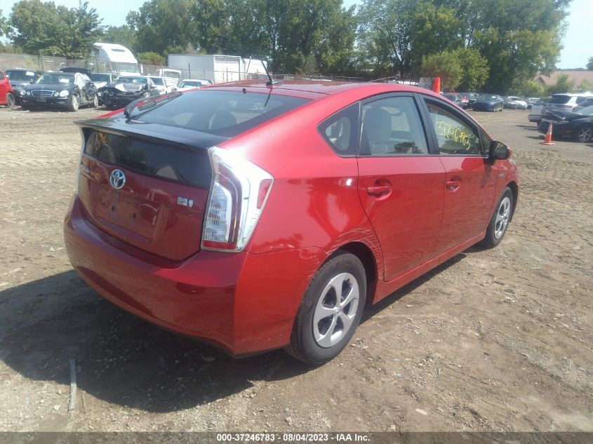 2013 TOYOTA PRIUS ONE/TWO/THREE/FOUR/FIVE - JTDKN3DU3D1620026