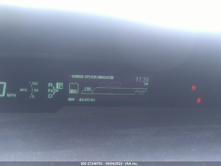 2013 TOYOTA PRIUS ONE/TWO/THREE/FOUR/FIVE - JTDKN3DU3D1620026