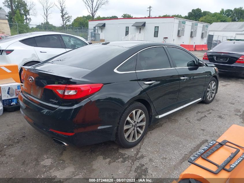 2017 HYUNDAI SONATA LIMITED - 5NPE34AF9HH455290