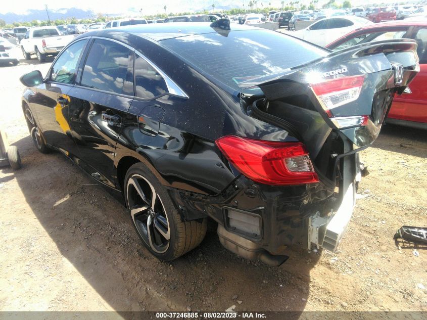 2019 HONDA ACCORD SEDAN SPORT 1.5T - 1HGCV1F36KA122348