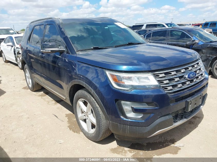 2016 FORD EXPLORER XLT - 1FM5K8DH7GGC57992