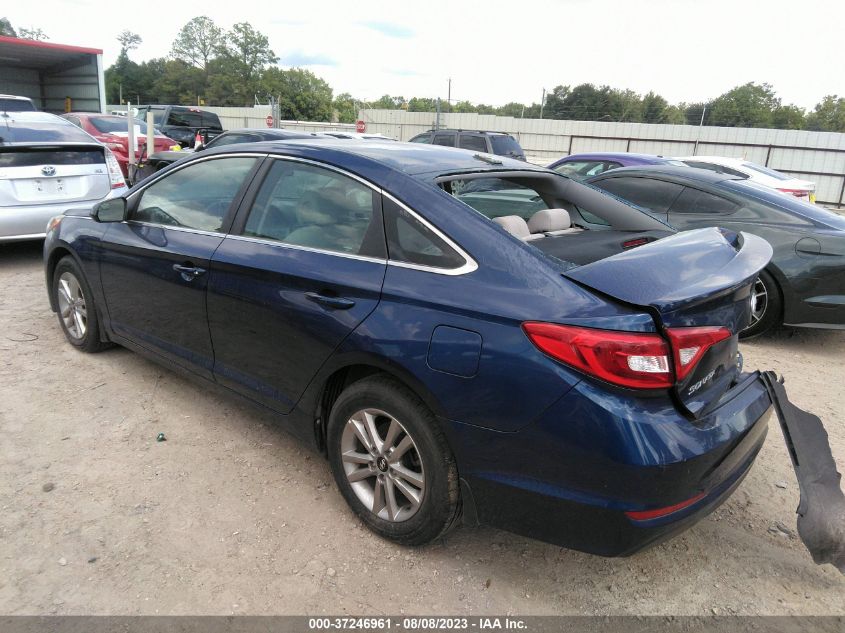 2016 HYUNDAI SONATA 2.4L SE - 5NPE24AF2GH405946