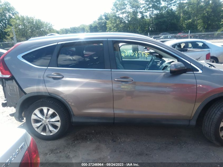 2013 HONDA CR-V EX-L - 5J6RM4H78DL071174