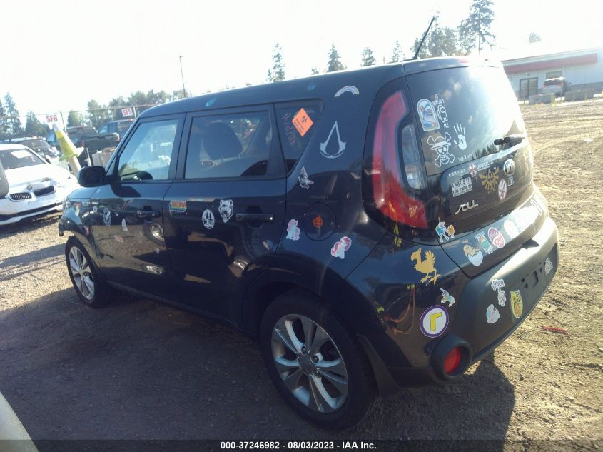 2015 KIA SOUL + - KNDJP3A58F7124383