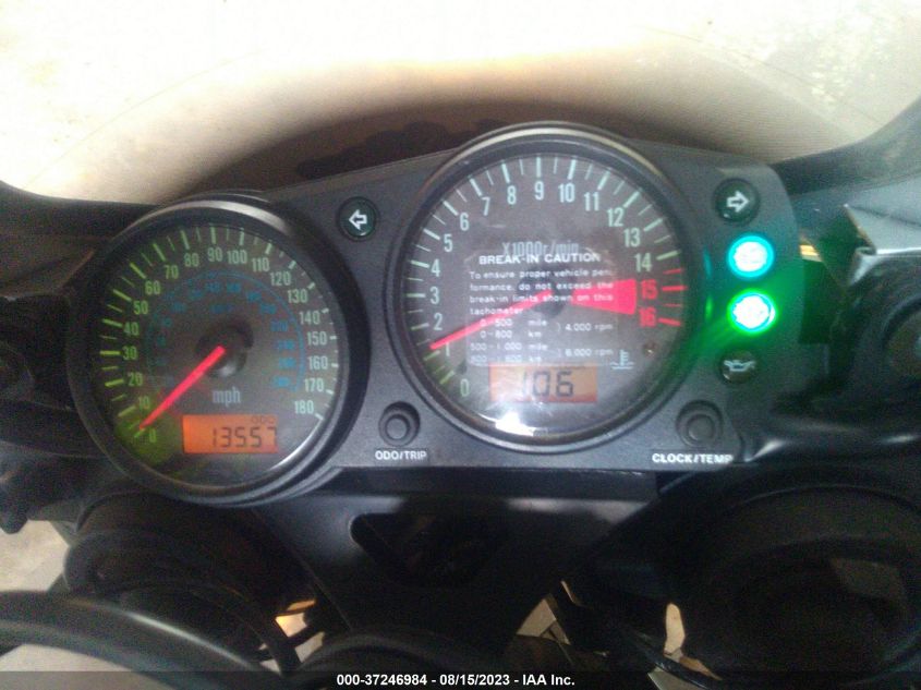 2006 KAWASAKI ZX600 J1 JKAZX4J166A062081