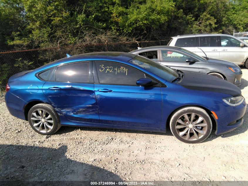 2015 CHRYSLER 200 S - 1C3CCCBB4FN748917