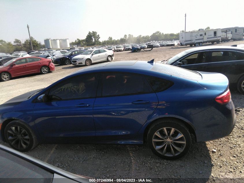 2015 CHRYSLER 200 S - 1C3CCCBB4FN748917