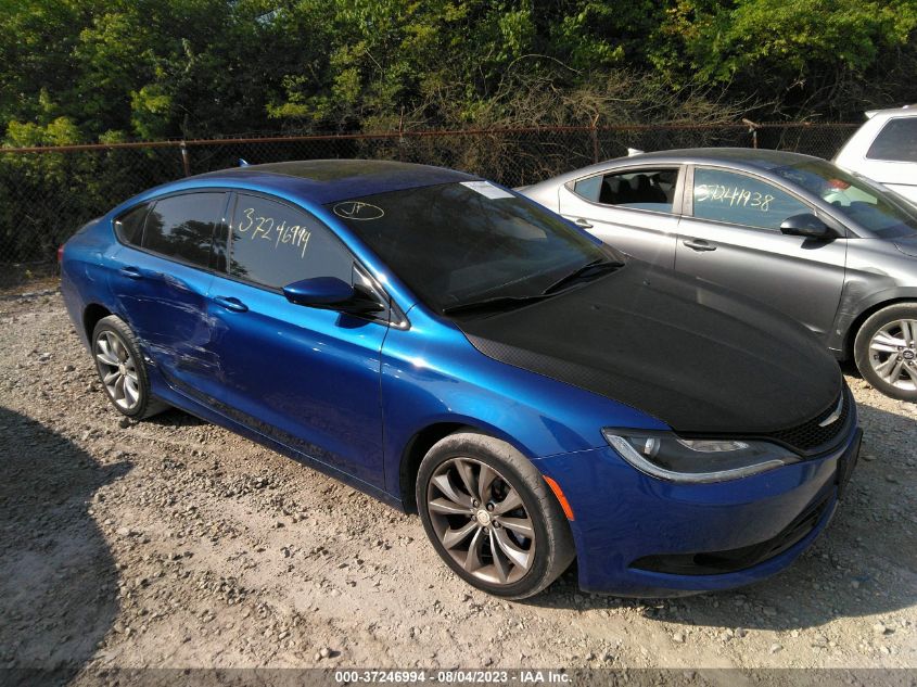 2015 CHRYSLER 200 S - 1C3CCCBB4FN748917