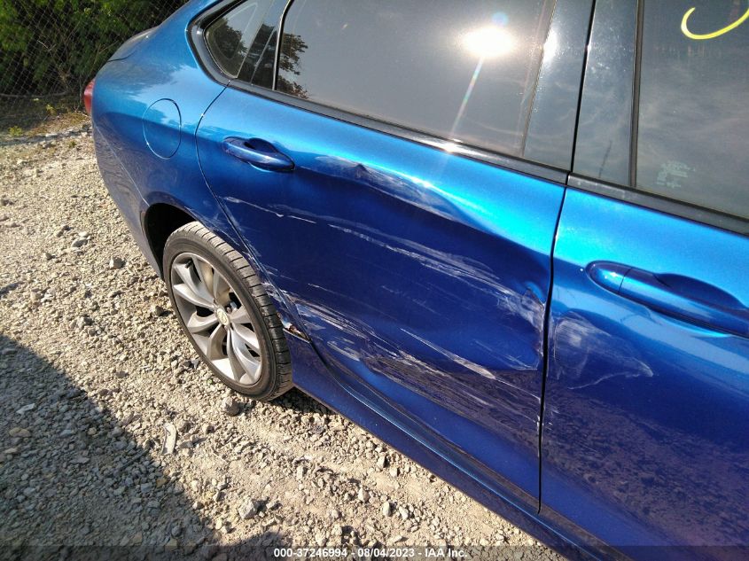 2015 CHRYSLER 200 S - 1C3CCCBB4FN748917