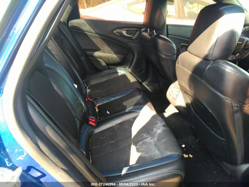 2015 CHRYSLER 200 S - 1C3CCCBB4FN748917