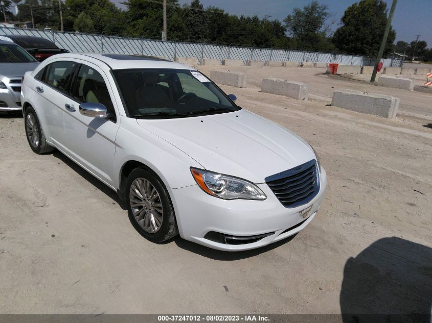 2013 CHRYSLER 200 LIMITED - 1C3CCBCGXDN508725
