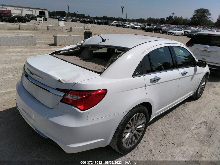 2013 CHRYSLER 200 LIMITED - 1C3CCBCGXDN508725