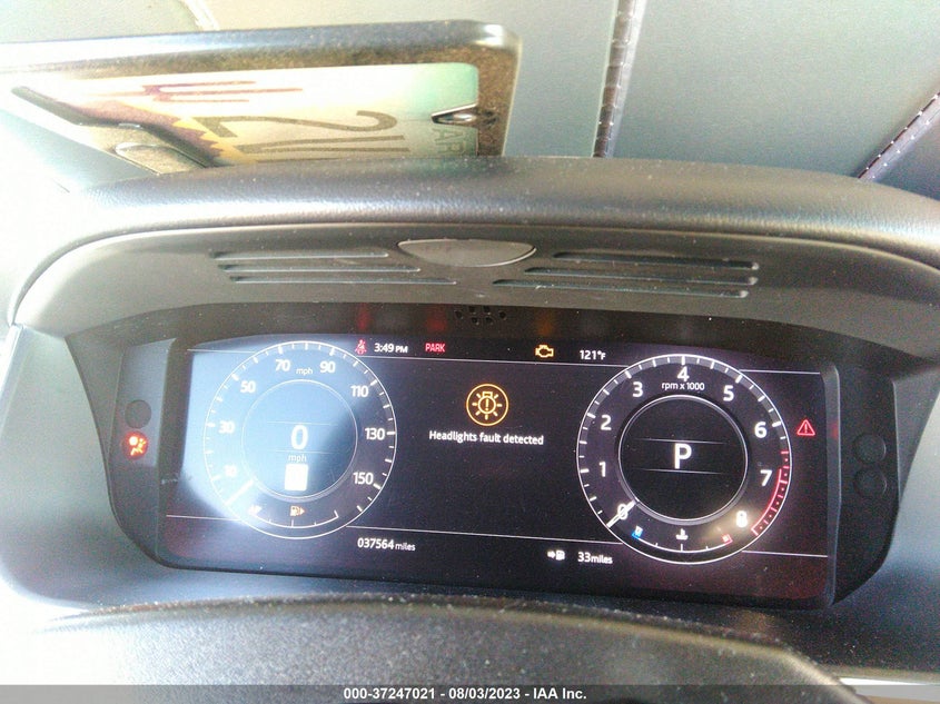 VIN SALWR2SU4LA888464 2020 LAND ROVER RANGE ROVER SPORT HSE