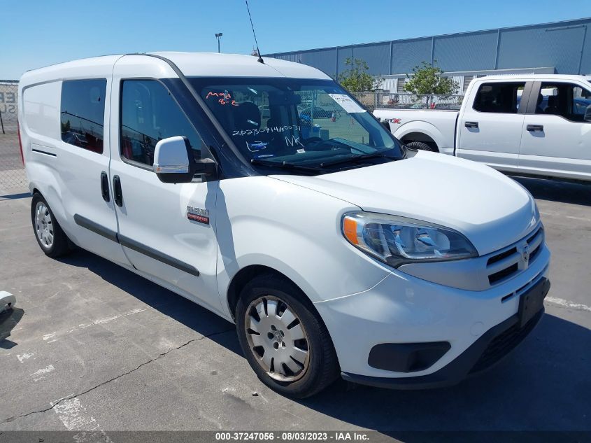 2017 RAM PROMASTER CITY CARGO VAN TRADESMAN SLT - ZFBERFBB3H6D63291