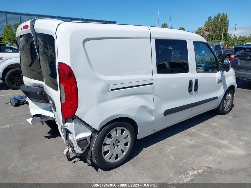 2017 RAM PROMASTER CITY CARGO VAN TRADESMAN SLT - ZFBERFBB3H6D63291