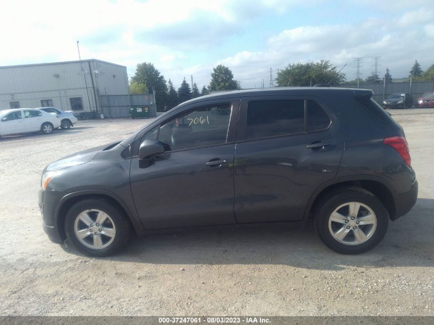 2016 CHEVROLET TRAX LS - 3GNCJKSB9GL268571