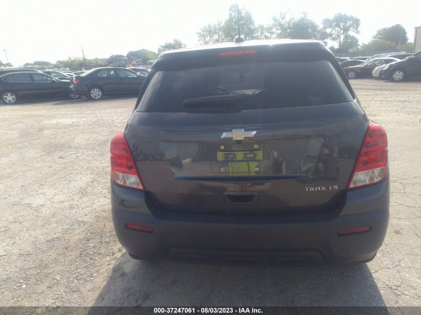 2016 CHEVROLET TRAX LS - 3GNCJKSB9GL268571