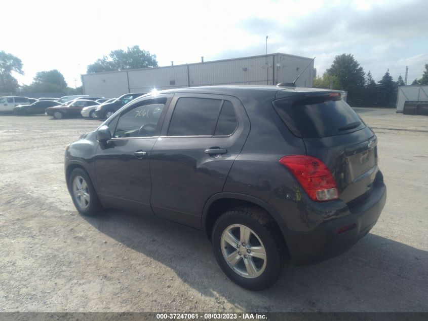 2016 CHEVROLET TRAX LS - 3GNCJKSB9GL268571