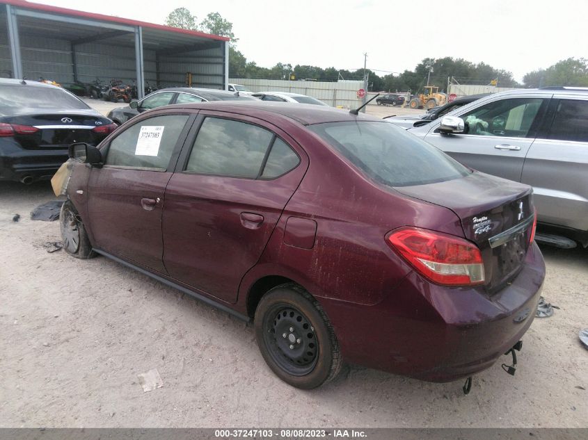 2020 MITSUBISHI MIRAGE G4 ES - ML32F3FJ7LHF05554