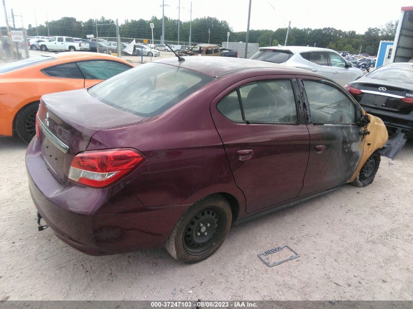 2020 MITSUBISHI MIRAGE G4 ES - ML32F3FJ7LHF05554