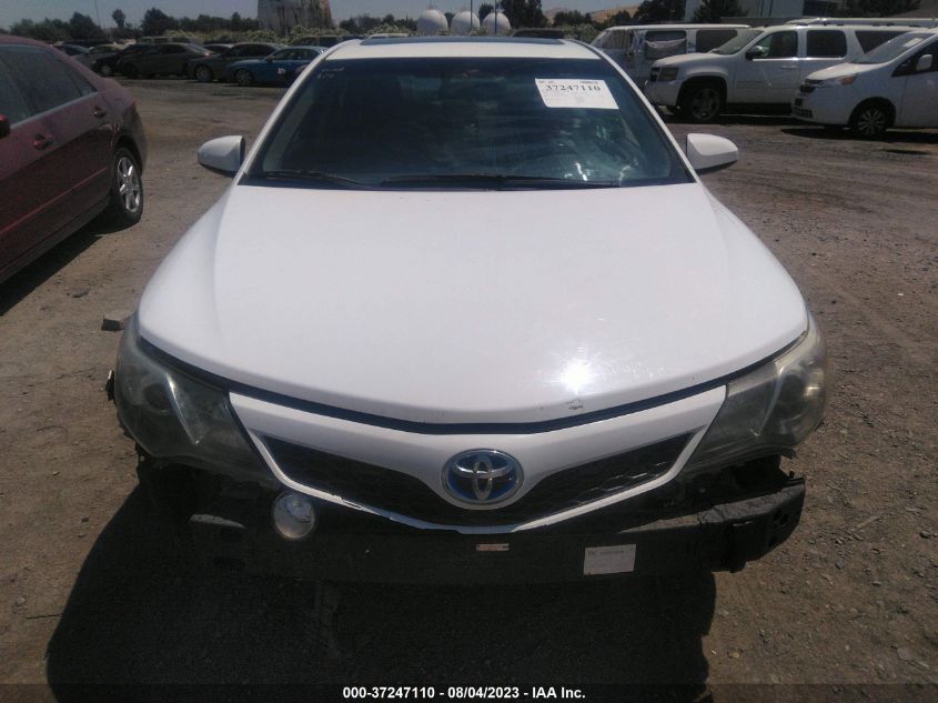 2014 TOYOTA CAMRY HYBRID LE/XLE/SE LIMITED EDITION - 4T1BD1FK4EU130306