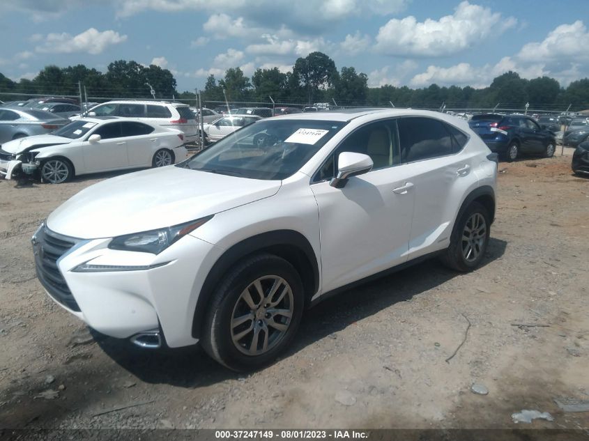 2016 LEXUS NX 300H JTJYWRBZ0G2010055
