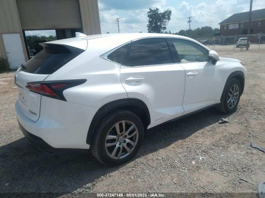2016 LEXUS NX 300H JTJYWRBZ0G2010055