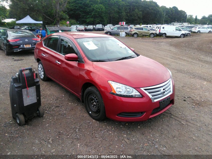 2015 NISSAN SENTRA SV - 3N1AB7AP5FY344198