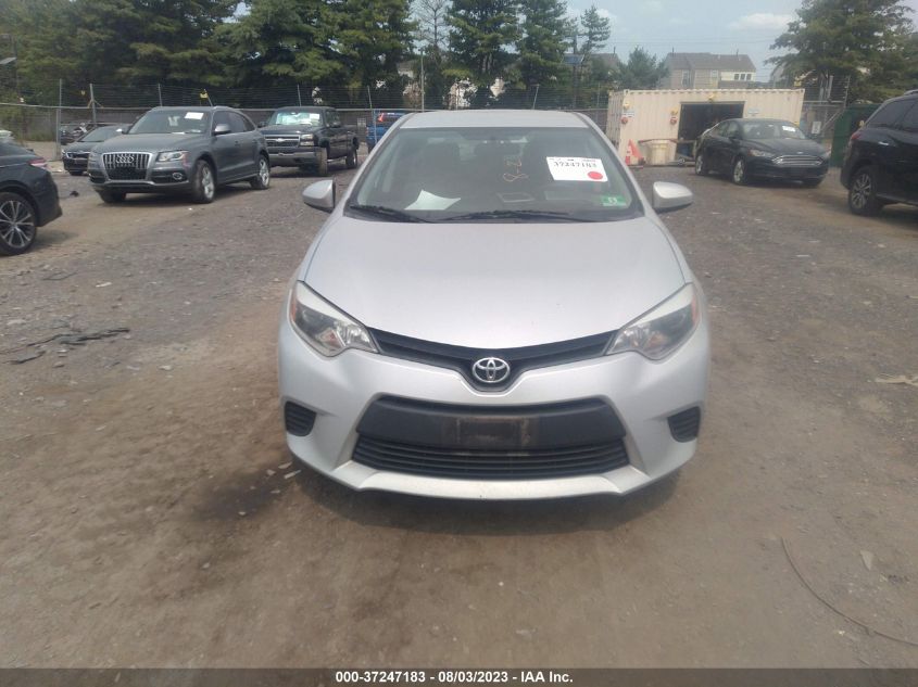 2016 TOYOTA COROLLA L/LE/LE PLS/PRM/S/S PLS - 2T1BURHE0GC663876