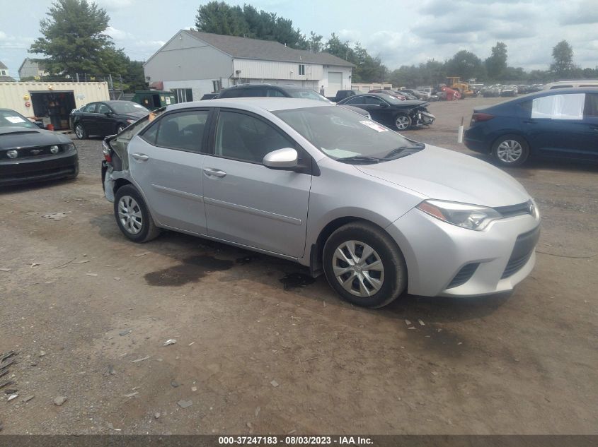 2016 TOYOTA COROLLA L/LE/LE PLS/PRM/S/S PLS - 2T1BURHE0GC663876