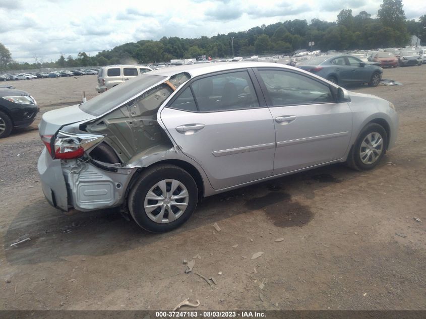 2016 TOYOTA COROLLA L/LE/LE PLS/PRM/S/S PLS - 2T1BURHE0GC663876