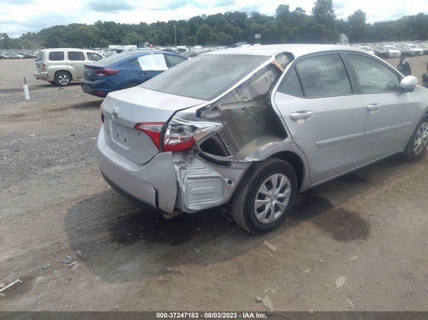 2016 TOYOTA COROLLA L/LE/LE PLS/PRM/S/S PLS - 2T1BURHE0GC663876