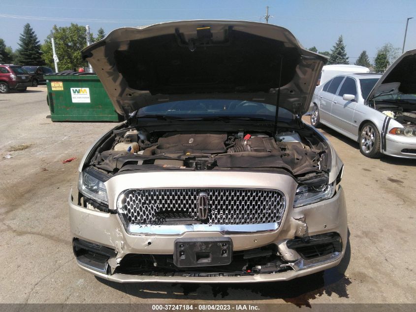 2017 LINCOLN CONTINENTAL RESERVE - 1LN6L9NP4H5611042
