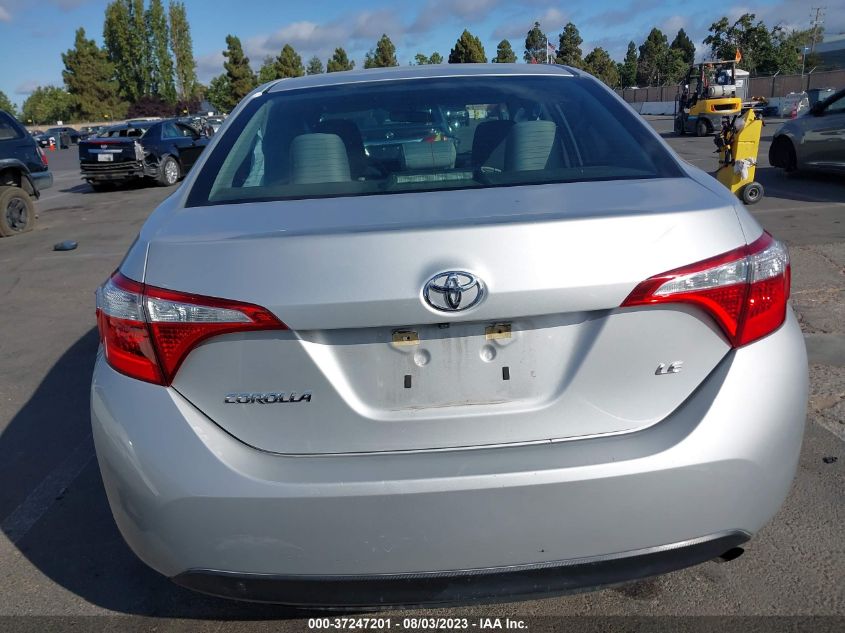2016 TOYOTA COROLLA L/LE/S/S PLUS/LE PLUS - 5YFBURHE6GP477081
